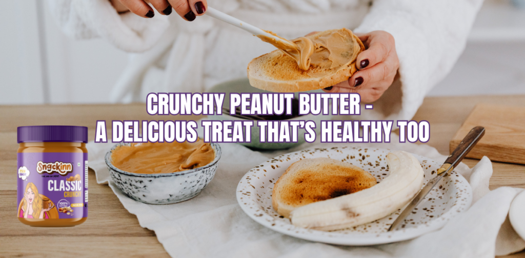 Healthy crunchy peanut butter